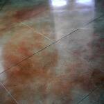 Cordovan Leather/ Verdigris Stain