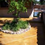 Stained Patio "Tanin Color"